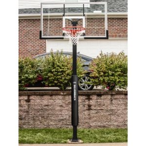 Silverback 60" In-Ground Basketball System with Tempered Glass Backboard