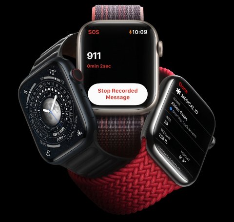 史低价：Apple Watch Series 8 系列智能手表好价促销41mm $349 45mm 