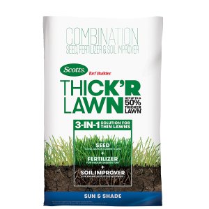 Scotts Turf Builder Thick'R Lawn Sun and Shade, 40 LB