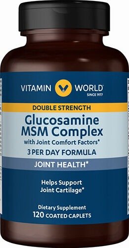Double Strength Glucosamine MSM Complex at Vitamin World