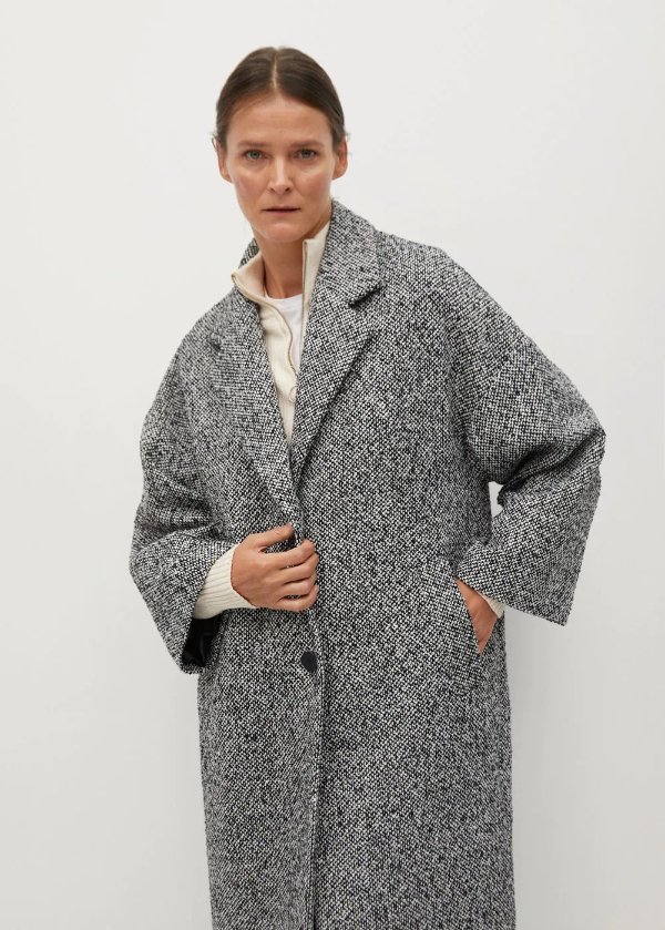 Oversize wool coat - Women | OUTLET USA