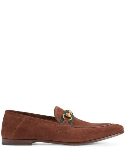 Horsebit Web loafers | Gucci | Eraldo.com