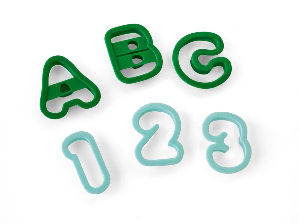 Letter and Number Cutter Set Ages 3+