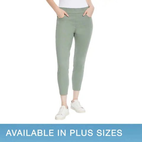 Kirkland Signature Womens Reflective Mid-Rise Cropped Travel Pants Eclipse  Navy : Kirkland Signature: : Clothing, Shoes & Accessories