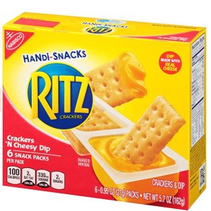 RITZ 奶酪芝士蘸酱饼干 0.95oz 72包 包邮费