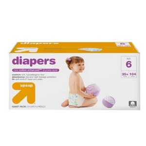 Target.com 买尿布，婴儿湿巾， 训练裤或者幼儿奶粉优惠