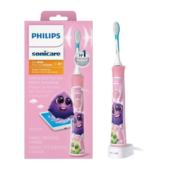 Sonicare for Kids Bluetooth Connected Rechargeable Electric Toothbrush