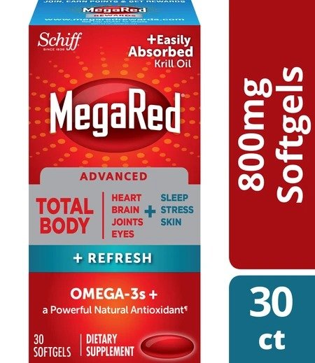 Advanced Total Body Refresh 800 mg Softgels