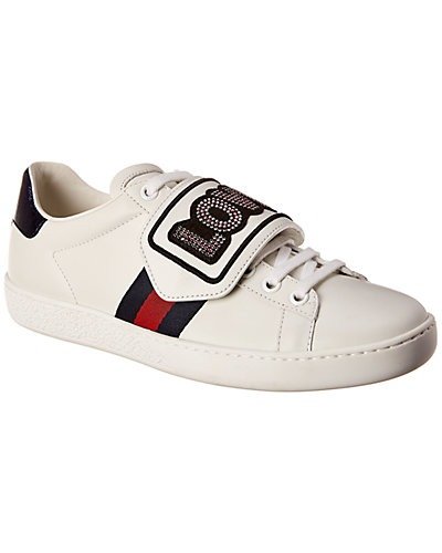 Ace Patches Leather Sneaker
