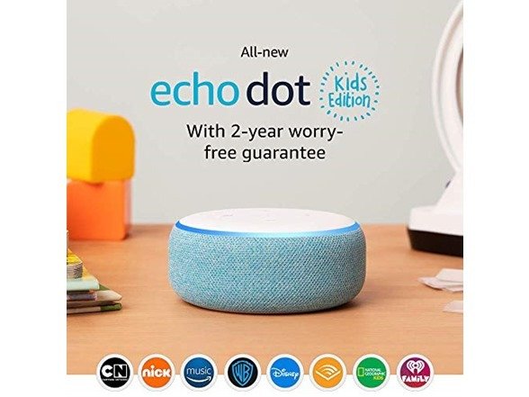 Dot Kids Edition, andesigned for kids, with parental controls and 2 year worry-free guarantee, Blue