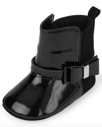 Baby Girls Bow Boots | The Children's Place - BLACK