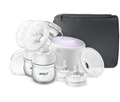 Buy the Avent Avent Double electric breast pump SCF334/22 Double electric breast pump