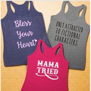 Graphic Tees and Tanks @ Zulily