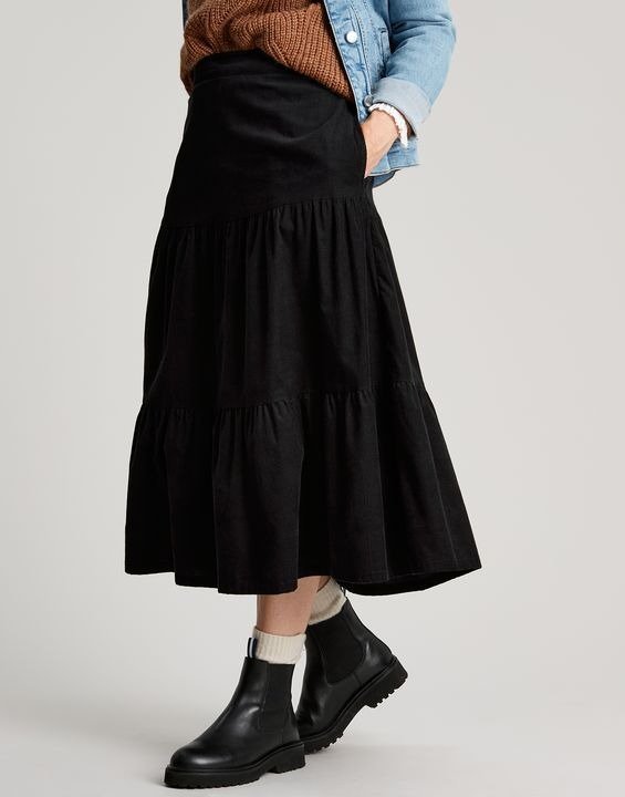 Isabel Tiered Cord Skirt