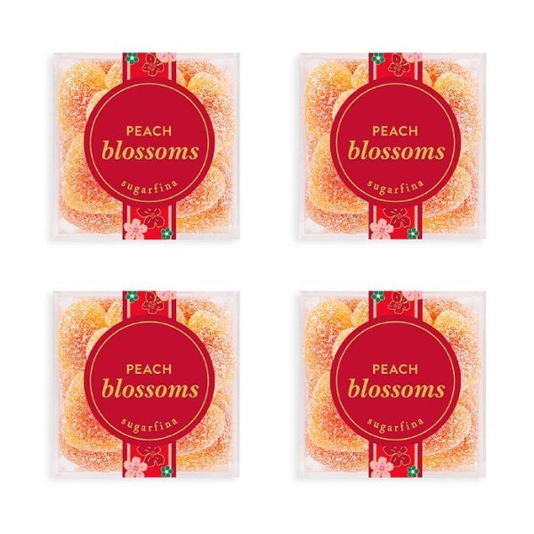 Peach Blossoms Candy, Set of 4