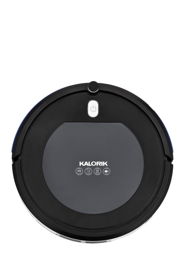 Home Ionic Pure Air Robot Vacuum - Black and Gray
