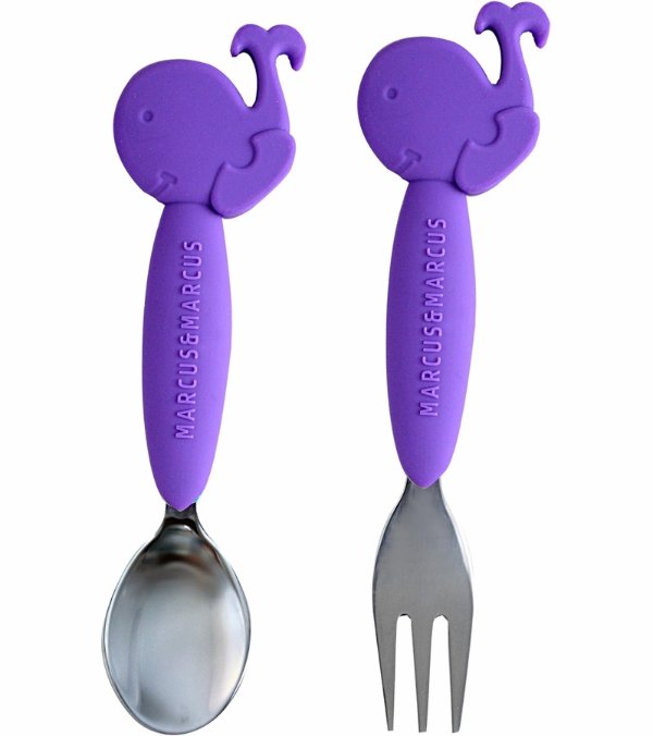 Fork & Spoon Set - Whale