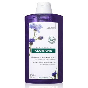 Klorane漂发必备！植物紫色洗发水