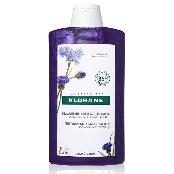 Plant-Based Purple Shampoo with Centaury