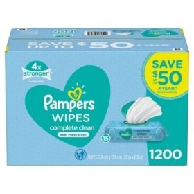 Sam's Club Pampers Wips