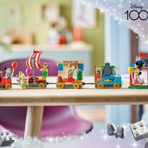 LEGO Disney 100 Celebration Train Building Toy 43212