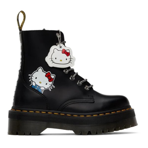 - Black Hello Kitty Edition Jadon Boots