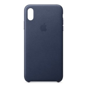 Apple iPhone XS Max 官方皮质手机壳 午夜蓝