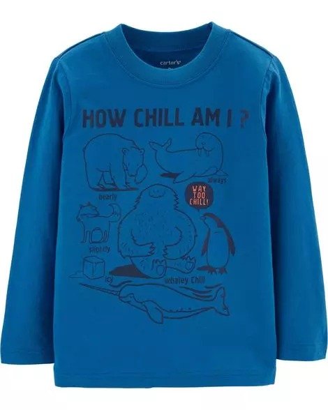 How Chill Am I Jersey Tee