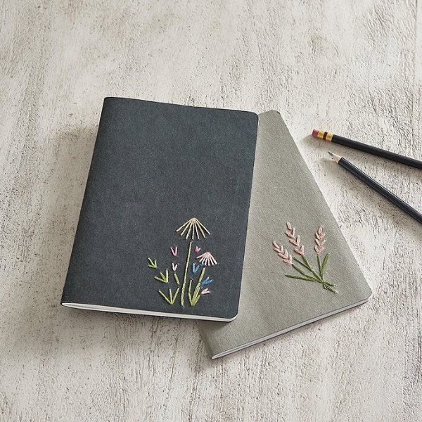 Floral Journal Notebooks Set of 2