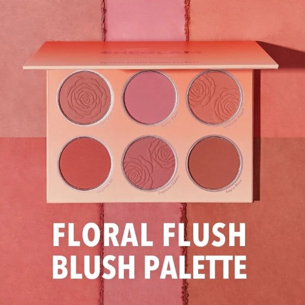 SHEGLAM Floral Flush Blush Palette