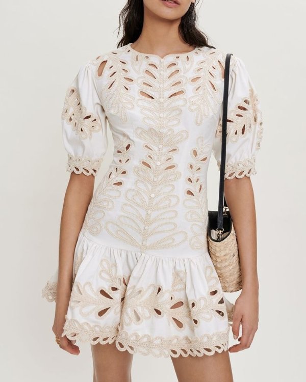 Rosaro Embroidered Dress