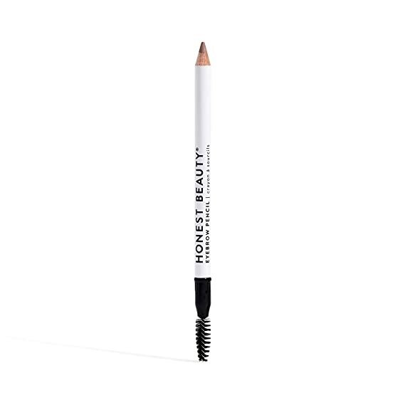 Eyebrow Pencil with Spoolie, Taupe | Buildable & Blendable with Jojoba Seed Oil | Paraben Free, Dermatologist Tested & Cruelty Free | 0.039 oz.