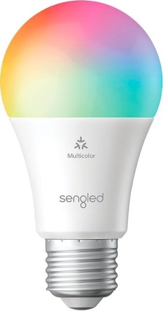 - A19 WiFi Color Matter-Enabled 60W Smart Led Bulb, Works With Amazon Alexa and Google Assistant - Multi