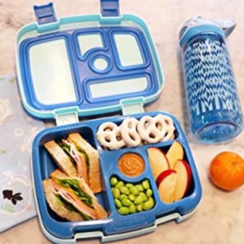$5 OffBentgo Kids Brights – Leak-Proof, 5-Compartment Bento-Style Kids Lunch Box