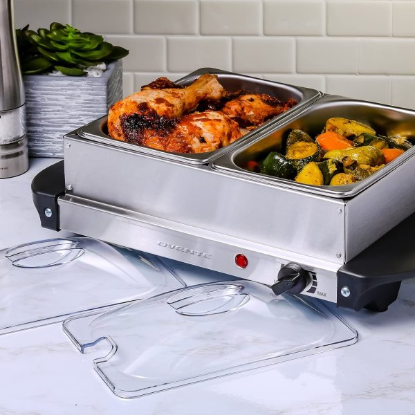OVENTE Electric Food Buffet Server Warmer