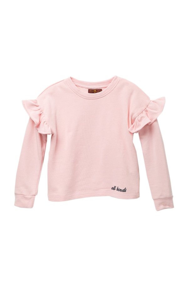 Ruffle Sweatshirt(Little Girls)