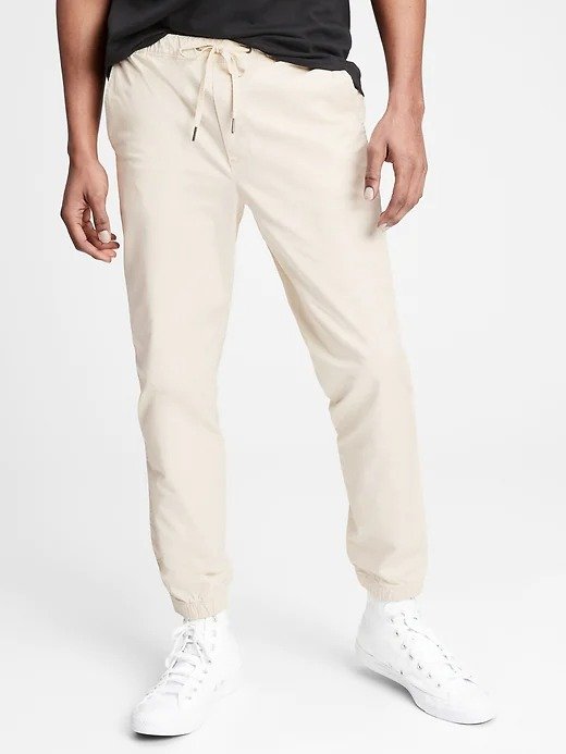 Twill Joggers with Washwell™