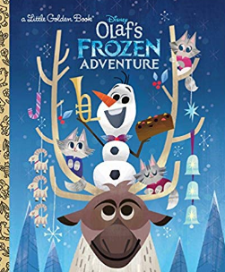 童书：Olaf's Frozen Adventure Little Golden Book 