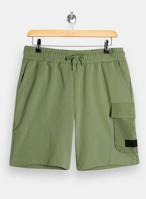 LTD Green Jersey Shorts