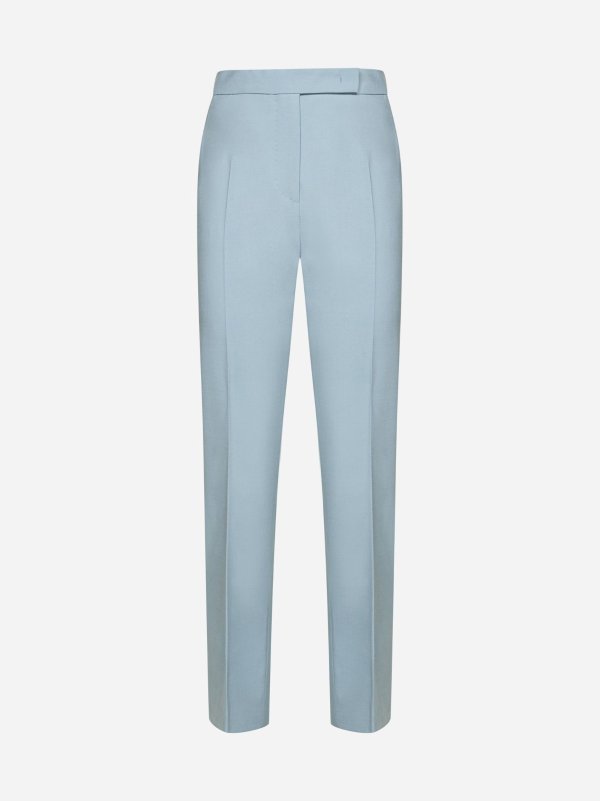 Gemona wool and mohair blend trousers