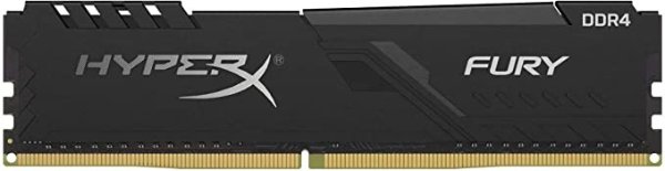 Fury 16GB 2666MHz DDR4 CL16 DIMM Black XMP Desktop Memory Single Stick HX426C16FB3/16