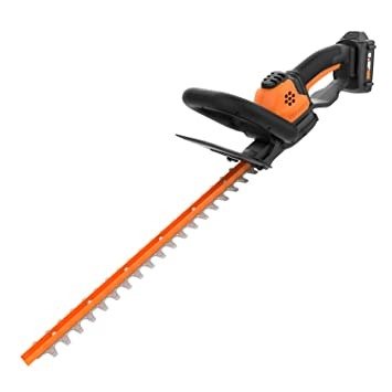 WORX WG261 20V Power Share 22-Inch Cordless Hedge Trimmer, Battery and Charger Included
