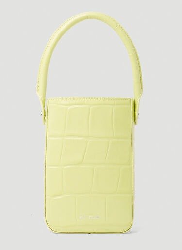 Note Apple Croc Embossed Handbag