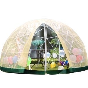 Bubble Tent Garden Igloo 9.5ft Greenhouse Dome PVC igloo Geodesic Dome Kit | VEVOR US