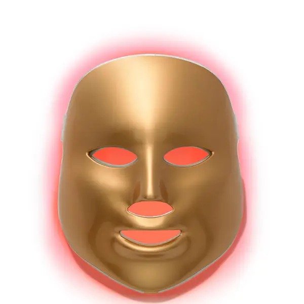 Golden Light Therapy Treatment Mask Device