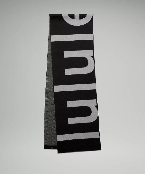 Wool-Blend Knit Logo Scarf | Scarves & Wraps | lululemon