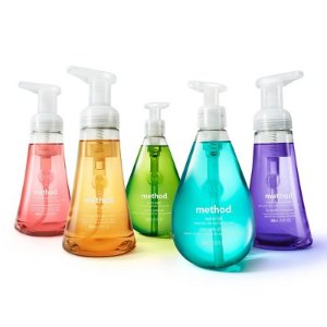 买4瓶送$5 平均$1.74每瓶 Method 多款泡沫洗手液 10 Fl Oz