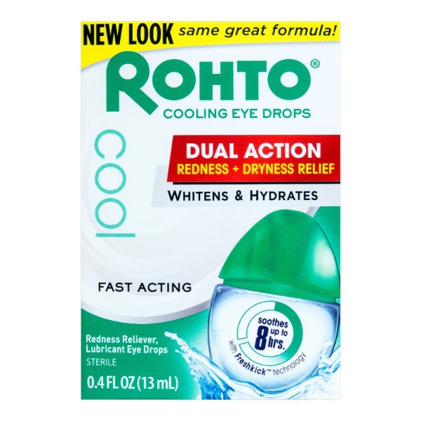 ROHTO COOL Redness Relief Cooling Eye Drops 13ml