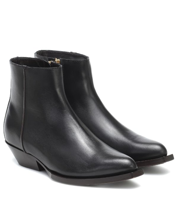 Jun leather ankle boots