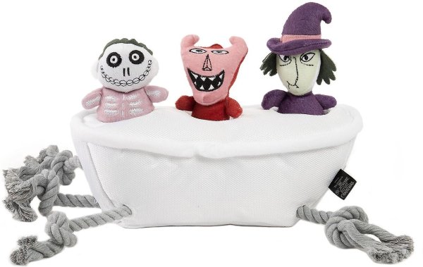 Nightmare Before Christmas Bathtub Squeaky Plush Dog Toy - Chewy.com
